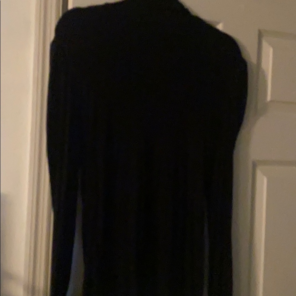 INC slight puff shoulder light weight turtle neck.